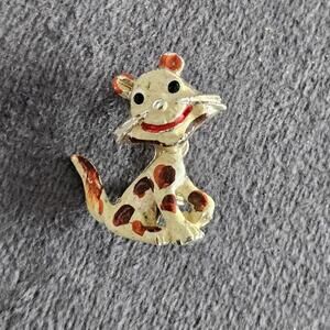 Vintage Leopard Pin